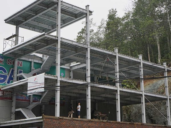 Đơn vị xây dựng nhà khung thép 3 tầng tại Hà Giang