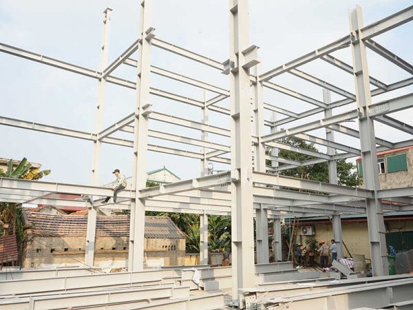 Đơn vị xây dựng nhà khung thép tại phòng khám Ninh Bình