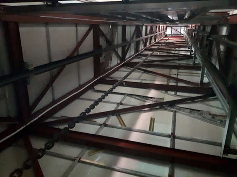 Kết cấu thép thang máy cao tầng