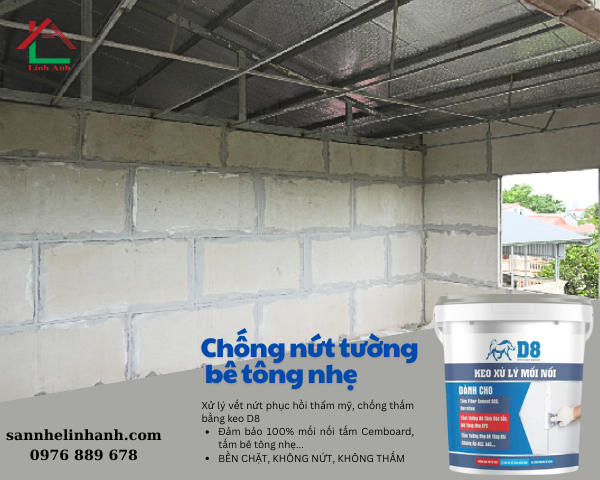 Keo chống nứt tường bê tông nhẹ D8 (1)