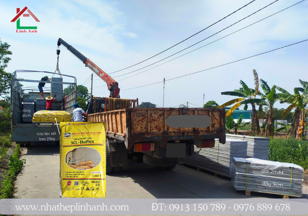 Kiện tấm bê tông nhẹ eps